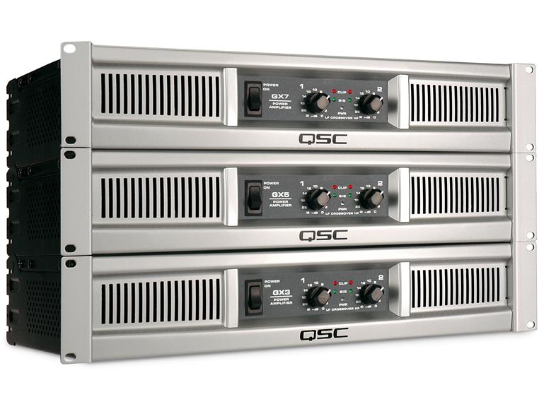 QSC GX5 2x700 W i 4 ohm.
